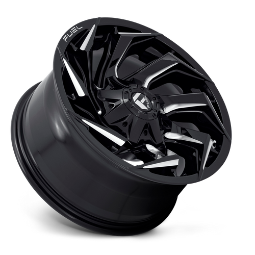 Fuel 1PC D753 REACTION – 18X9 – 6X135/6X139.7 – 1 mm – GLOSS BLACK MILLED