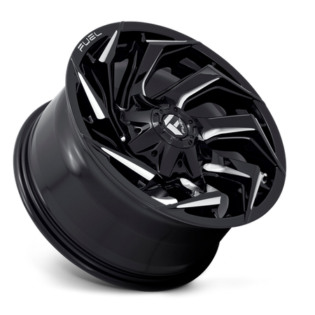 Fuel 1PC D753 REACTION – 18X9 – 6X135/6X139.7 – 1 mm – GLOSS BLACK MILLED