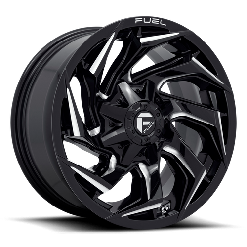 Fuel 1PC D753 REACTION – 18X9 – 6X135/6X139.7 – 1 mm – GLOSS BLACK MILLED