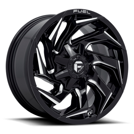 Fuel 1PC D753 REACTION – 18X9 – 6X135/6X139.7 – 1 mm – GLOSS BLACK MILLED
