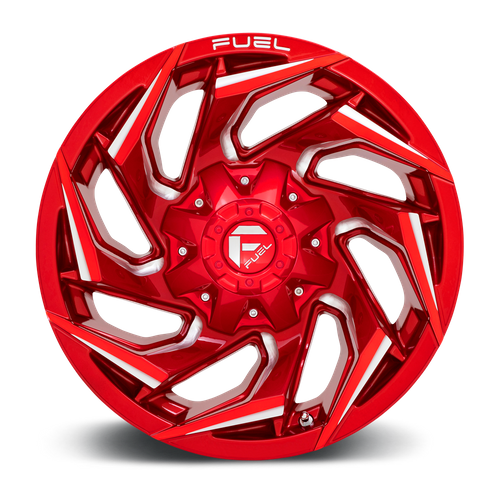 Fuel 1PC D754 REACTION – 17X9 – 6X135/6X139.7 – 1 mm – CANDY RED MILLED