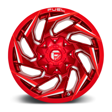 Fuel 1PC D754 REACTION – 17X9 – 6X135/6X139.7 – 1 mm – CANDY RED MILLED