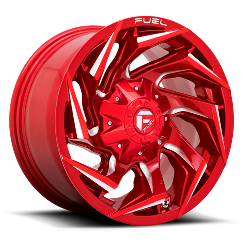 Fuel 1PC D754 REACTION – 17X9 – 6X135/6X139.7 – 1 mm – CANDY RED MILLED