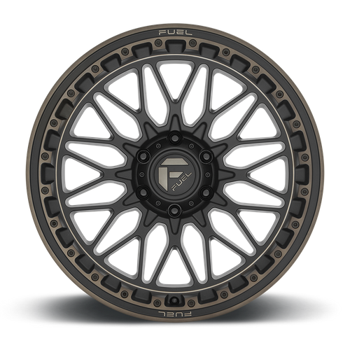 Fuel 1PC D759 TRIGGER – 20X9 – 6X135 – 1 mm – MATTE BLACK DARK TINT