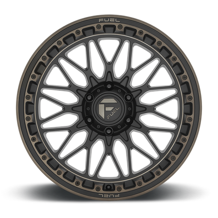 Fuel 1PC D759 TRIGGER – 20X9 – 6X135 – 1 mm – MATTE BLACK DARK TINT