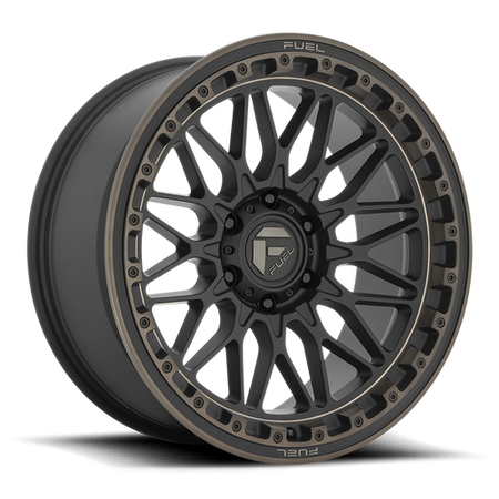 Fuel 1PC D759 TRIGGER – 20X9 – 6X135 – 1 mm – MATTE BLACK DARK TINT