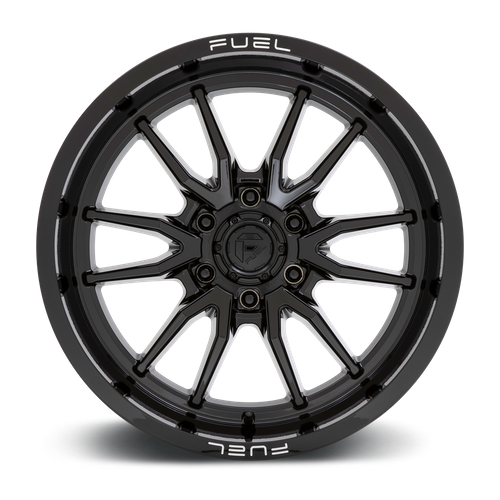 Fuel 1PC D760 CLASH – 20X10 – 6X135 – -18 mm – GLOSS BLACK