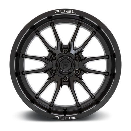 Fuel 1PC D760 CLASH – 20X10 – 6X135 – -18 mm – GLOSS BLACK