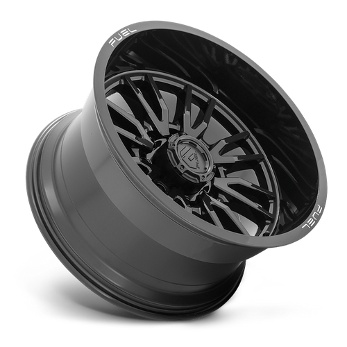 Fuel 1PC D760 CLASH – 22X12 – 8X180 – -44 mm – GLOSS BLACK