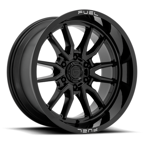 Fuel 1PC D760 CLASH – 18X9 – 6X139.7 – -12 mm – GLOSS BLACK