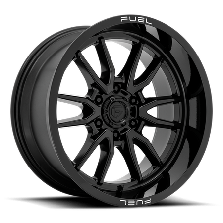Fuel 1PC D760 CLASH – 18X9 – 6X139.7 – -12 mm – GLOSS BLACK