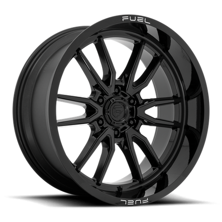 Fuel 1PC D760 CLASH – 22X10 – 6X135 – -18 mm – GLOSS BLACK