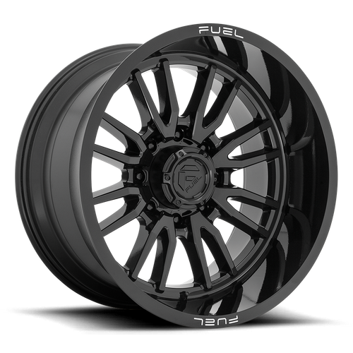 Fuel 1PC D760 CLASH – 22X12 – 8X180 – -44 mm – GLOSS BLACK
