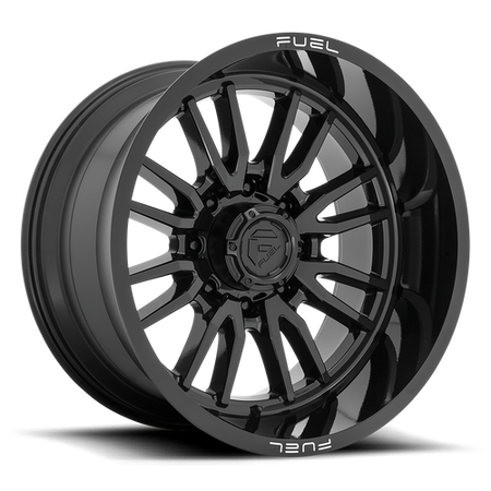 Fuel 1PC D760 CLASH – 22X12 – 8X180 – -44 mm – GLOSS BLACK