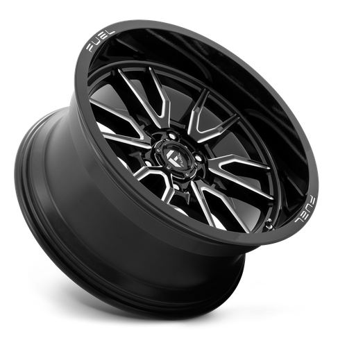 Fuel 1PC D761 CLASH – 18X9 – 6X139.7 – 1 mm – GLOSS BLACK MILLED
