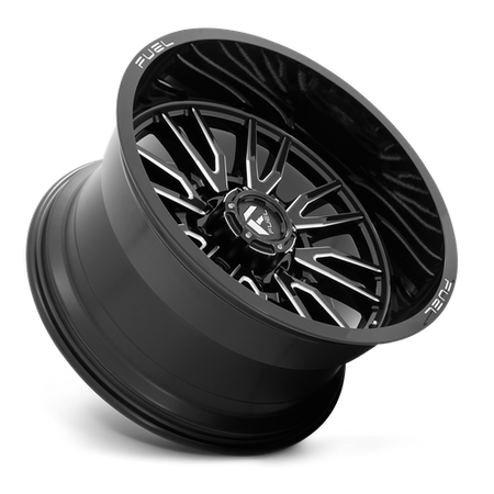 Fuel 1PC D761 CLASH – 22X12 – 8X180 – -44 mm – GLOSS BLACK MILLED