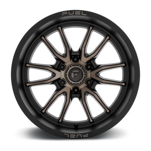 Fuel 1PC D762 CLASH – 20X10 – 6X139.7 – -18 mm – MATTE BLACK DOUBLE DARK TINT