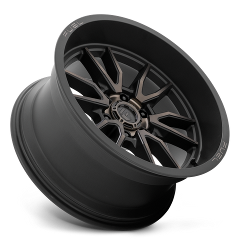 Fuel 1PC D762 CLASH – 20X10 – 6X139.7 – -18 mm – MATTE BLACK DOUBLE DARK TINT