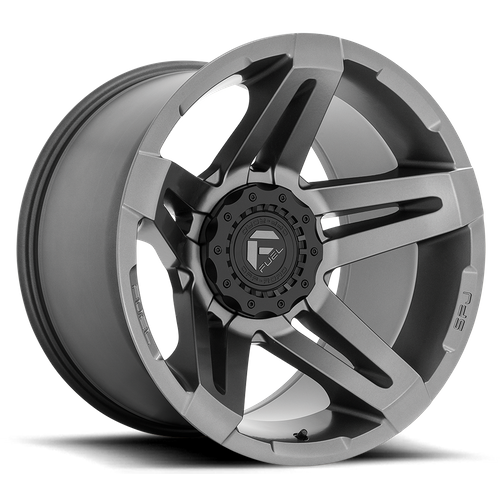 Fuel 1PC D764 SFJ – 20X12 – 5X114.3/5X127 – -44 mm – MATTE GUNMETAL