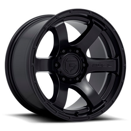 Fuel 1PC D766 RUSH – 17X9 – 6X139.7 – -12 mm – SATIN BLACK
