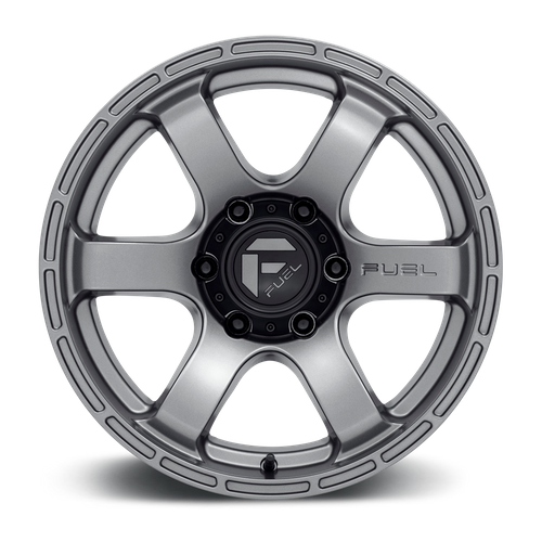 Fuel 1PC D767 RUSH – 17X9 – 6X139.7 – 1 mm – MATTE GUN METAL