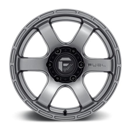 Fuel 1PC D767 RUSH – 17X9 – 6X139.7 – 1 mm – MATTE GUN METAL