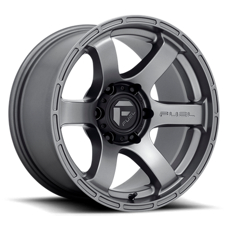 Fuel 1PC D767 RUSH – 18X9 – 6X139.7 – -12 mm – MATTE GUN METAL