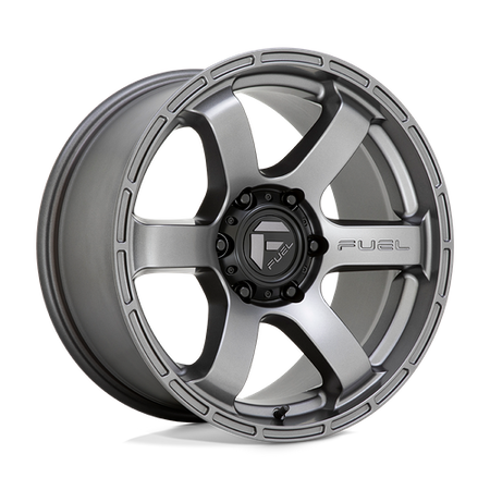 Fuel 1PC D767 RUSH – 18X9 – 6X120 – 20 mm – MATTE GUN METAL