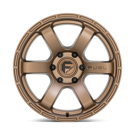 Fuel 1PC D768 RUSH – 18X9 – 6X139.7 – 1 mm – MATTE BRONZE