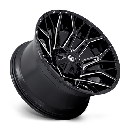Fuel 1PC D769 TWITCH – 22X12 – 8X170 – -44 mm – GLOSSY BLACK MILLED