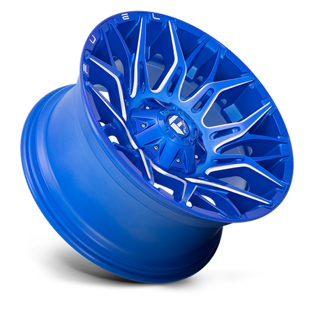 Fuel 1PC D770 TWITCH – 22X12 – 5X139.7/5X150 – -44 mm – ANODIZED BLUE MILLED