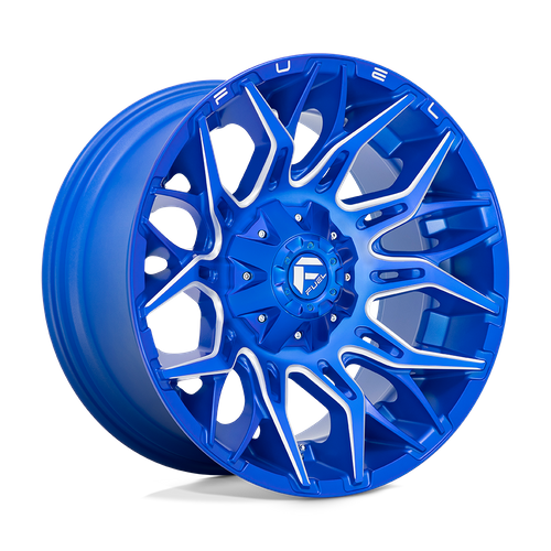 Fuel 1PC D770 TWITCH – 22X12 – 5X139.7/5X150 – -44 mm – ANODIZED BLUE MILLED