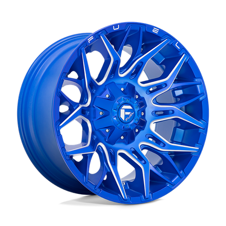 Fuel 1PC D770 TWITCH – 22X12 – 5X139.7/5X150 – -44 mm – ANODIZED BLUE MILLED