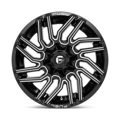 Fuel 1PC D773 TYPHOON – 22X10 – 6X135/6X139.7 – -18 mm – GLOSS BLACK MILLED