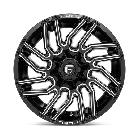 Fuel 1PC D773 TYPHOON – 22X10 – 6X135/6X139.7 – -18 mm – GLOSS BLACK MILLED