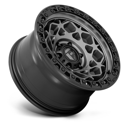 Fuel 1PC D784 UNIT – 17X9 – 5X127 – 1 mm – GUNMETAL W/ MATTE BLACK RING
