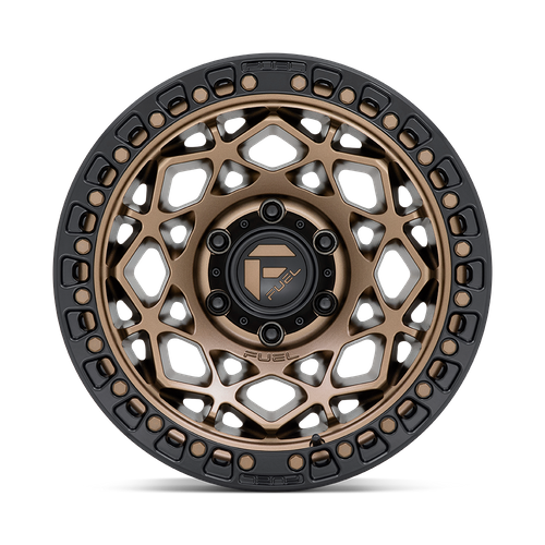 Fuel UTV D785 UNIT UTV – 15X7 – 4X156 – 10 mm – BRONZE W/ MATTE BLACK RING