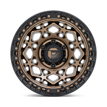 Fuel UTV D785 UNIT UTV – 15X7 – 4X156 – 10 mm – BRONZE W/ MATTE BLACK RING