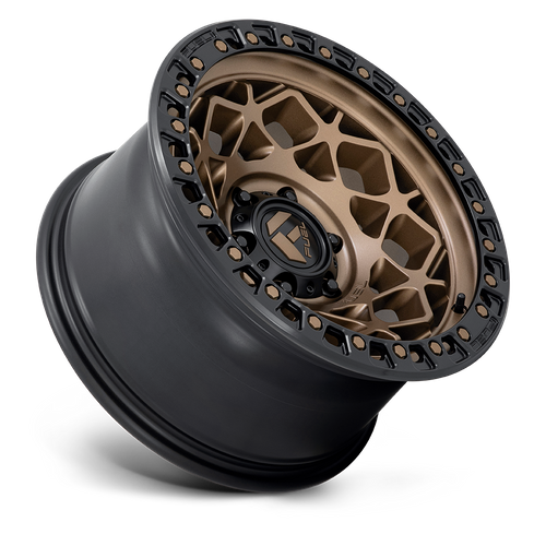 Fuel UTV D785 UNIT UTV – 15X7 – 4X156 – 10 mm – BRONZE W/ MATTE BLACK RING