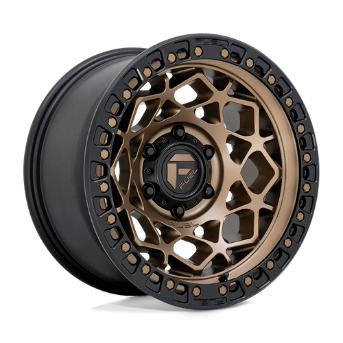 Fuel UTV D785 UNIT UTV – 15X7 – 4X156 – 10 mm – BRONZE W/ MATTE BLACK RING