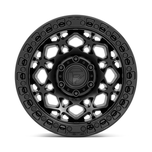 Fuel 1PC D786 UNIT – 17X9 – 6X139.7 – 1 mm – MATTE BLACK W/ M-BLACK RING