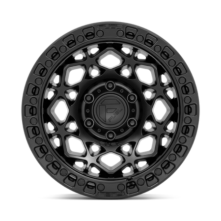Fuel 1PC D786 UNIT – 17X9 – 6X139.7 – 1 mm – MATTE BLACK W/ M-BLACK RING