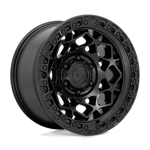 Fuel 1PC D786 UNIT – 17X9 – 6X139.7 – 1 mm – MATTE BLACK W/ M-BLACK RING