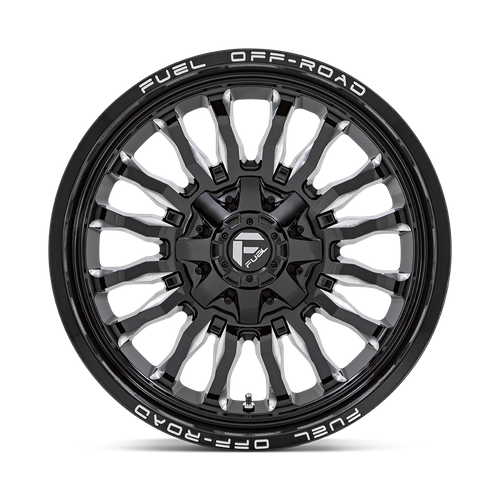 Fuel 1PC D795 ARC – 22X10 – 8X180 – -18 mm – GLOSS BLACK MILLED