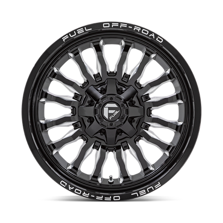Fuel 1PC D795 ARC – 22X10 – 8X180 – -18 mm – GLOSS BLACK MILLED