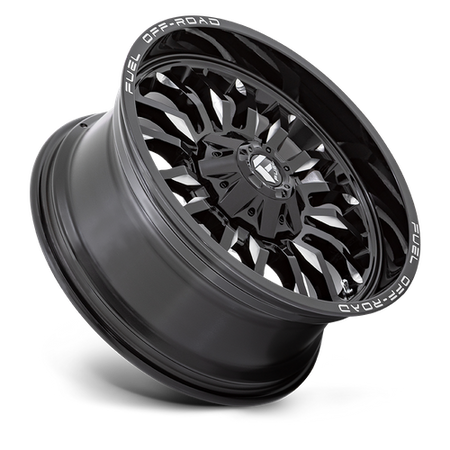 Fuel 1PC D795 ARC – 22X10 – 8X180 – -18 mm – GLOSS BLACK MILLED