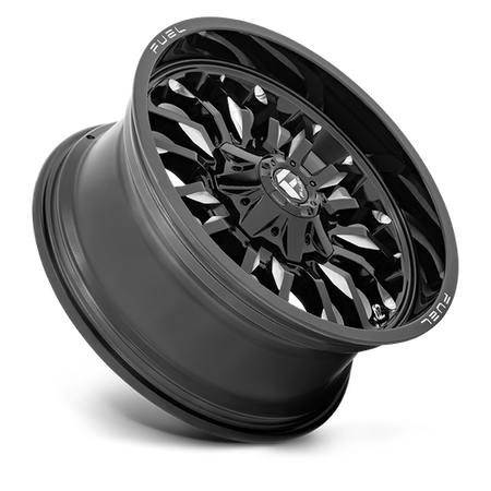 Fuel 1PC D795 ARC – 20X9 – 8X170 – 1 mm – GLOSS BLACK MILLED