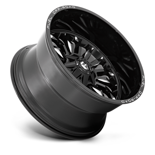 Fuel 1PC D795 ARC – 22X12 – 5X114.3/5X127 – -44 mm – GLOSS BLACK MILLED