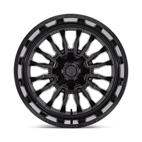 Fuel 1PC D796 ARC – 22X12 – 8X165.1 – -44 mm – MATTE BLACK W/ GLOSS BLACK LIP