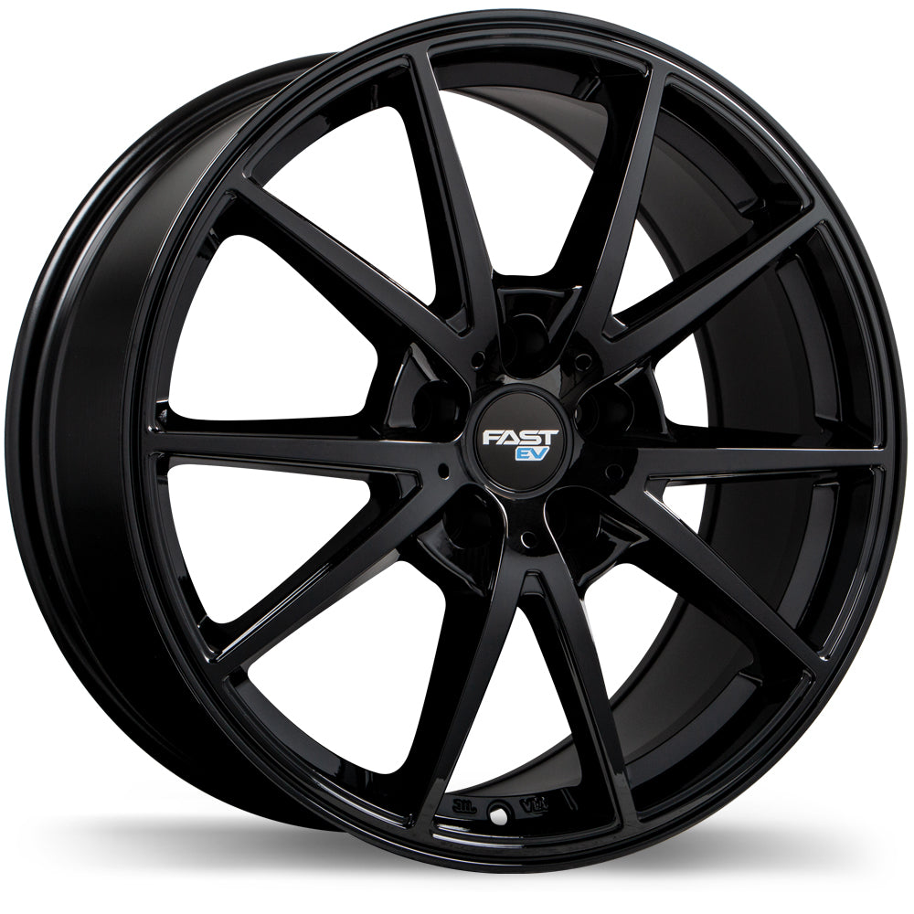 Fast Wheels – EV02 – 17X6.5 – 5x114.3 – +38 mm – Noir lustré